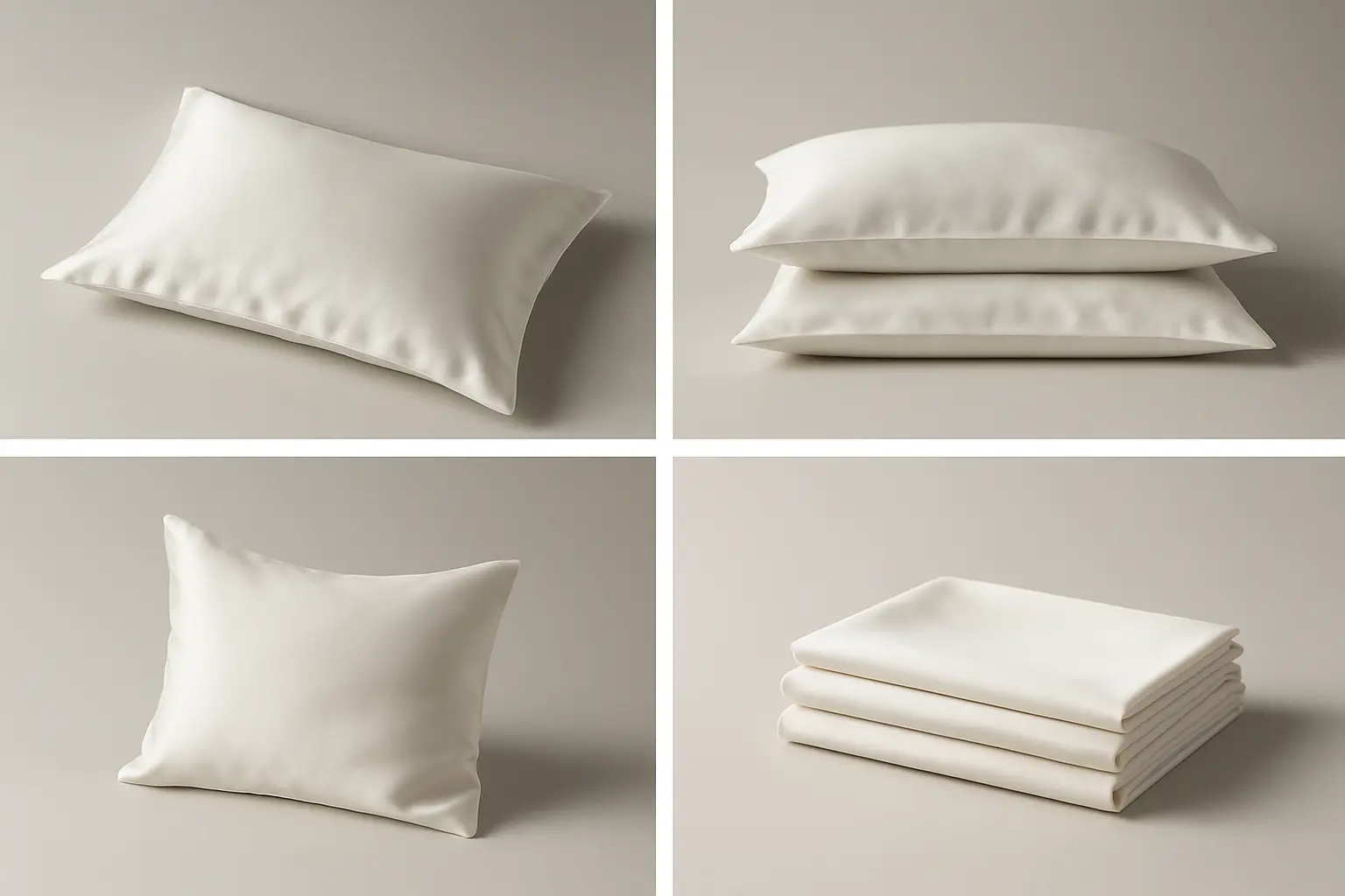 Bemberg Vegan Silk Pillowcase KASI BAMBOO