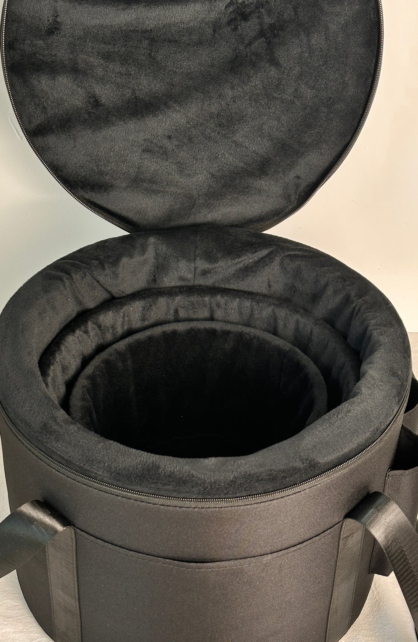 Premium Velvet-Lined Crystal Singing Bowl Case with Protective Inserts Kasia
