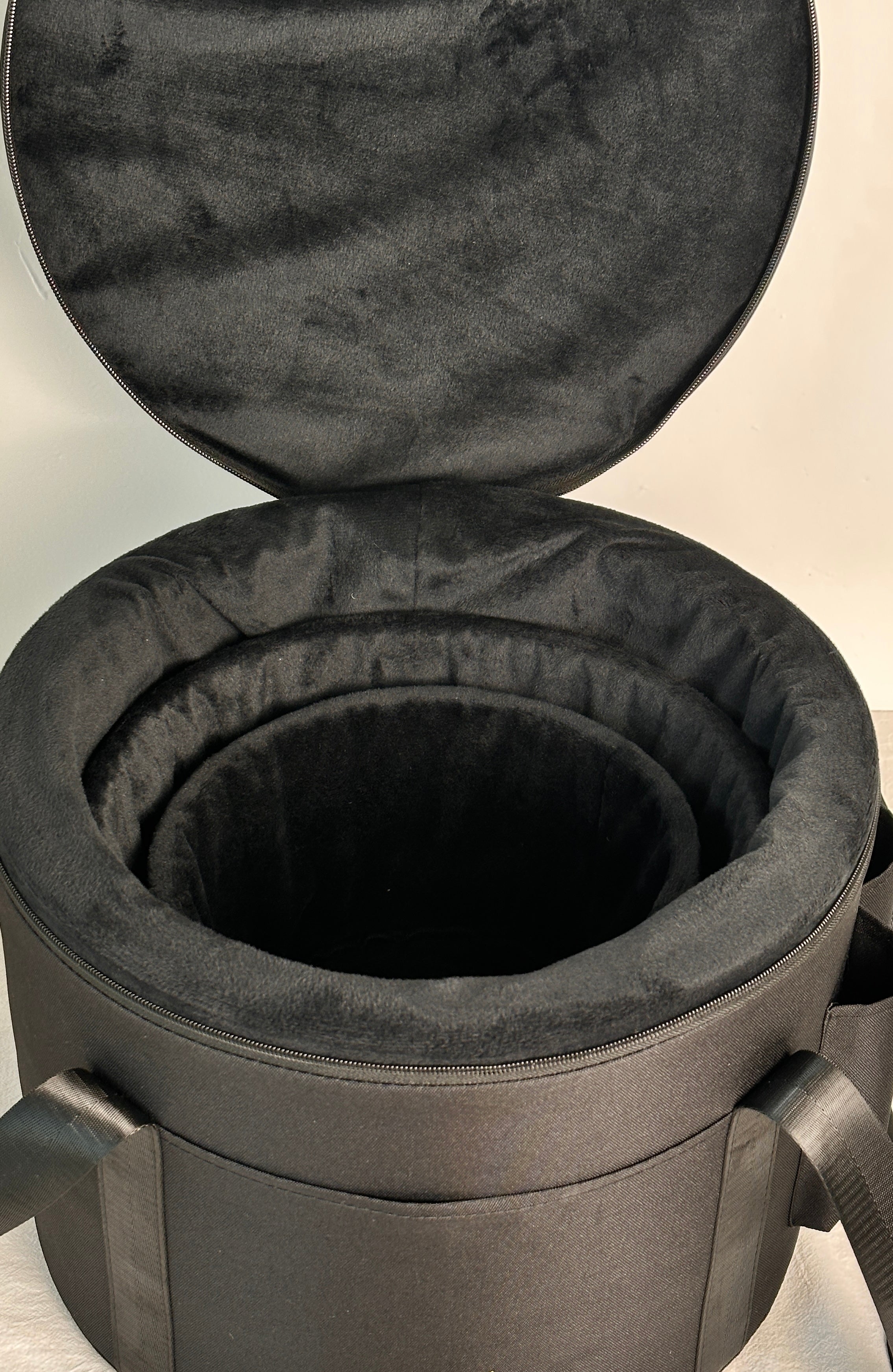Premium Velvet-Lined Crystal Singing Bowl Case with Protective Inserts Kasia