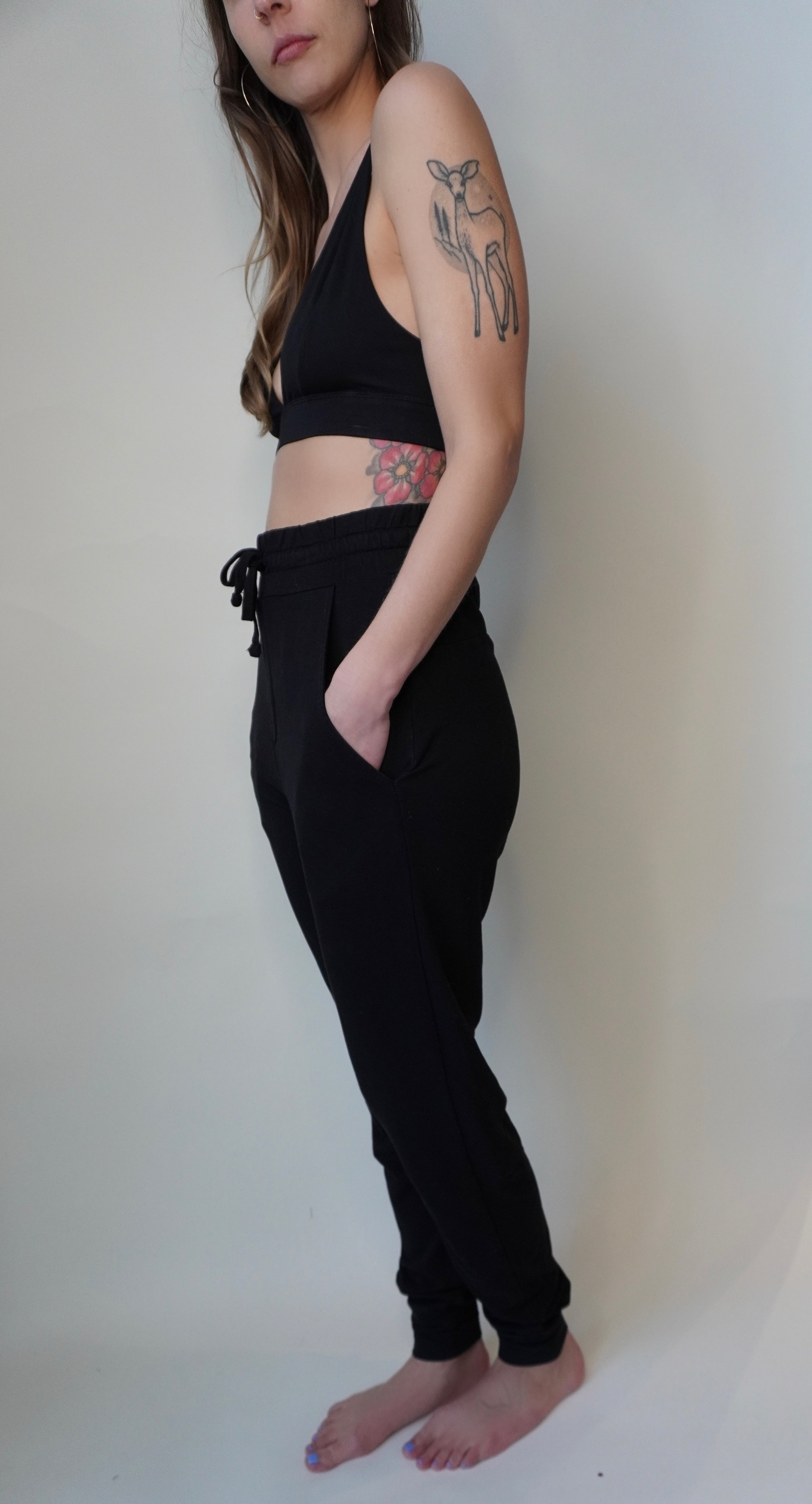 Soft bamboo lounge pants – breathable & sustainable